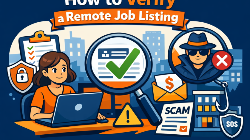 Verify a Remote Job Listing