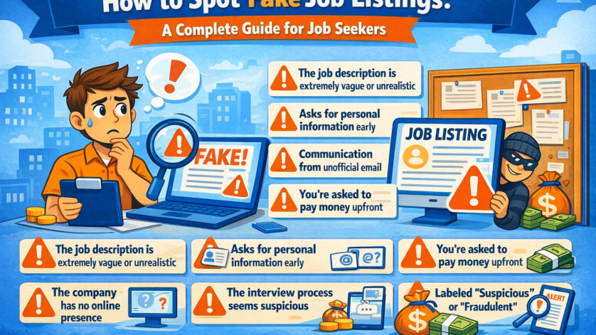 How to Spot Fake Job Listings